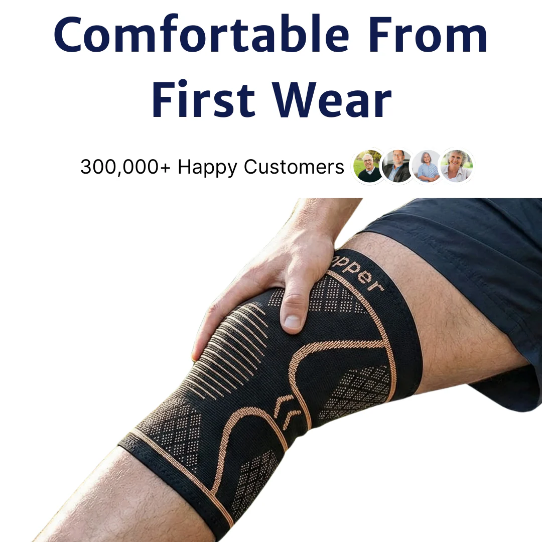 WeRelieve Copper Knee Compression Sleeve - Image 4