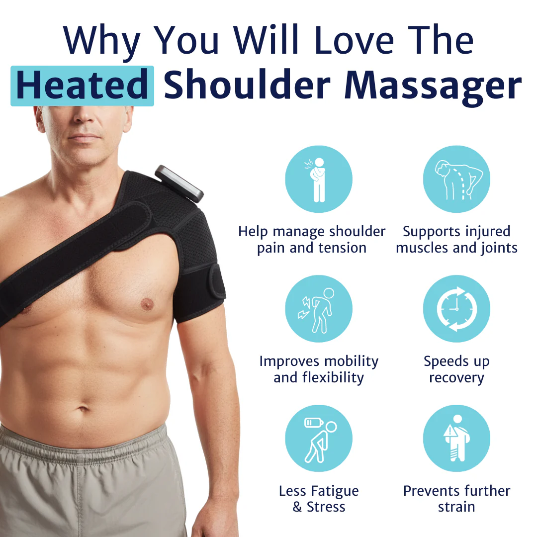 WeRelieve Heated Shoulder Massager - Image 2